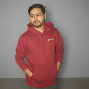 Men’s Hoodie Maroon Color